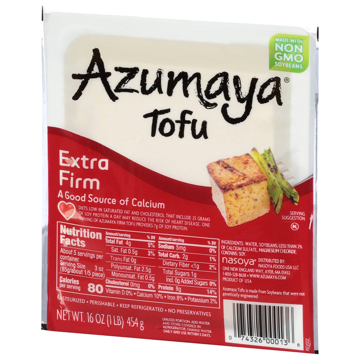 slide 5 of 9, Azumaya Extra Firm Red Tofu, 