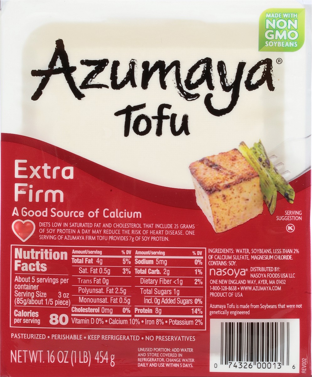 slide 9 of 9, Azumaya Extra Firm Red Tofu, 