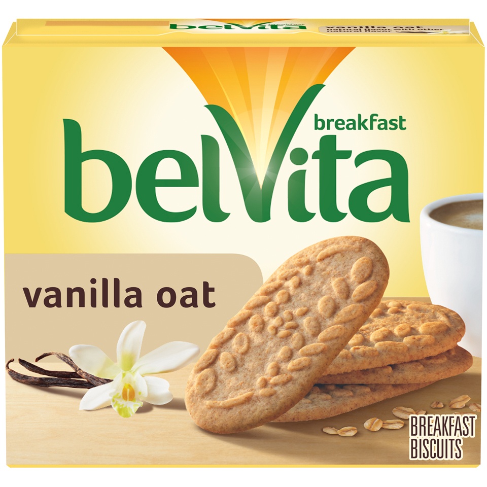 slide 2 of 9, belVita Vanilla Oat Breakfast Biscuits, 5 ct; 1.76 oz