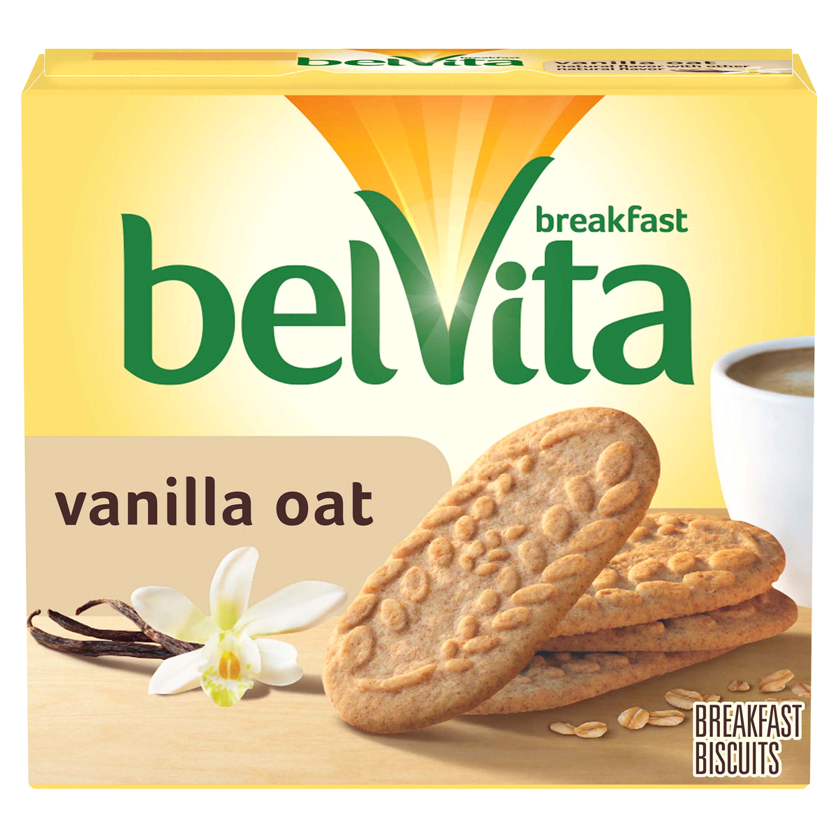 slide 1 of 9, belVita Vanilla Oat Breakfast Biscuits, 5 ct; 1.76 oz