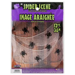 Fun World Spider Creepy Drape 12Ft
