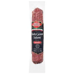 Dietz & Watson Gluten Free Baby Genoa Salame 7 oz