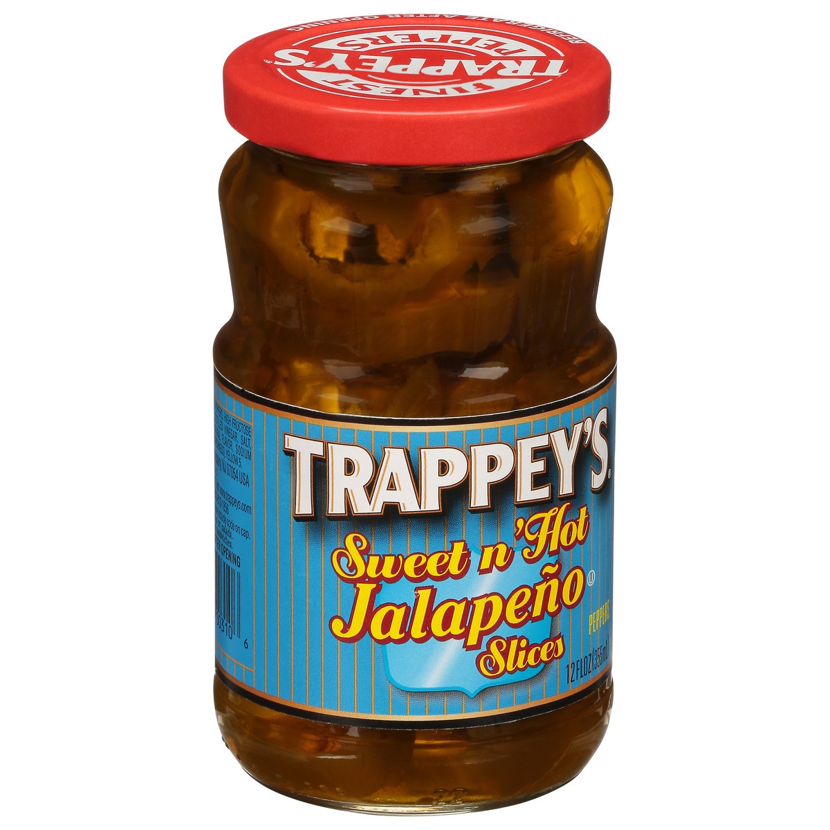 slide 3 of 9, Trappey's Trappeys Sweet Hot Jalapenos, 12 fl oz