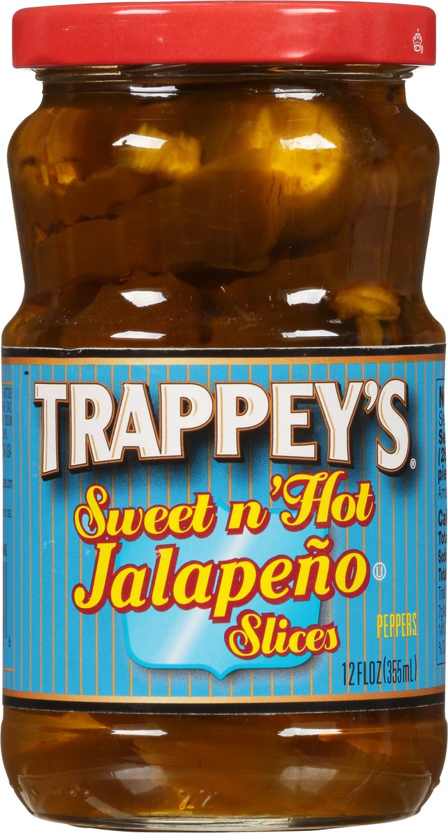 slide 7 of 9, Trappey's Trappeys Sweet Hot Jalapenos, 12 fl oz