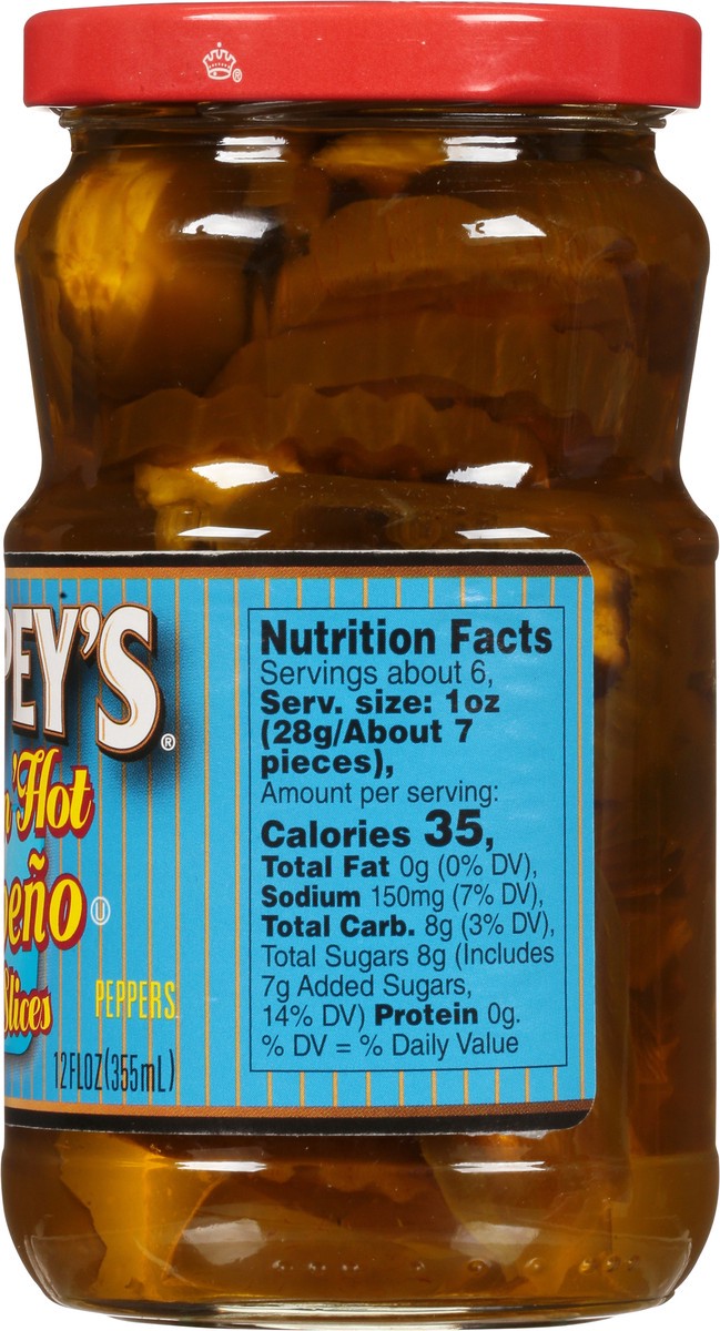 slide 6 of 9, Trappey's Trappeys Sweet Hot Jalapenos, 12 fl oz