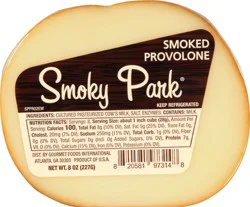 Smoky Park Smoked Provolone Cheese 8 oz