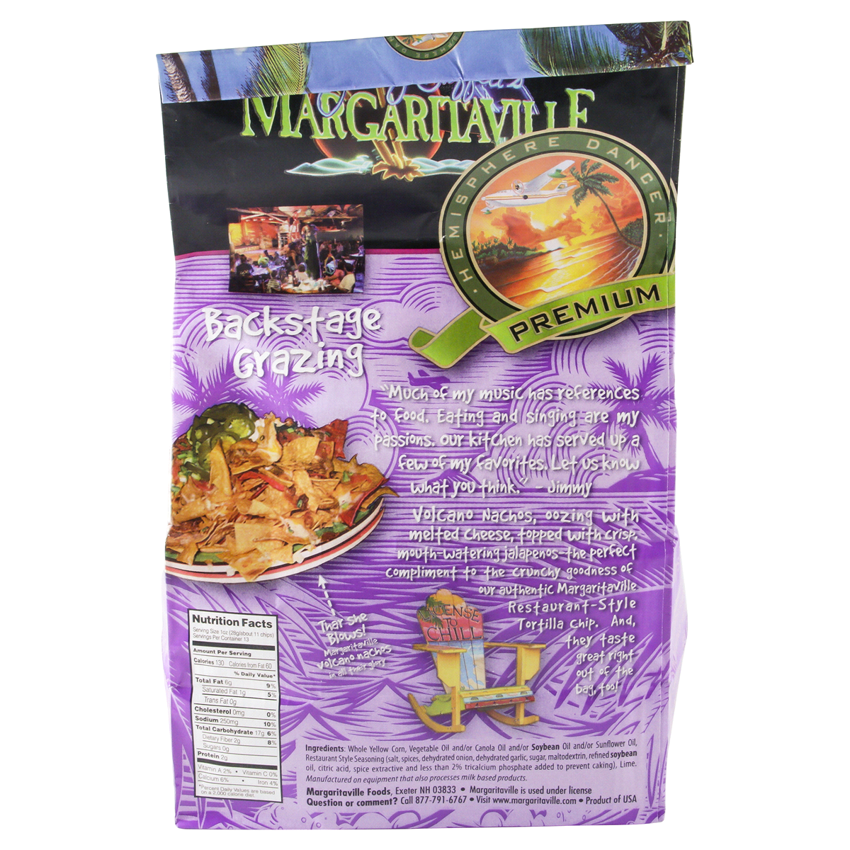 slide 3 of 3, Margaritaville Extra Thick Restaurant Style Tortilla Chips, 13 oz