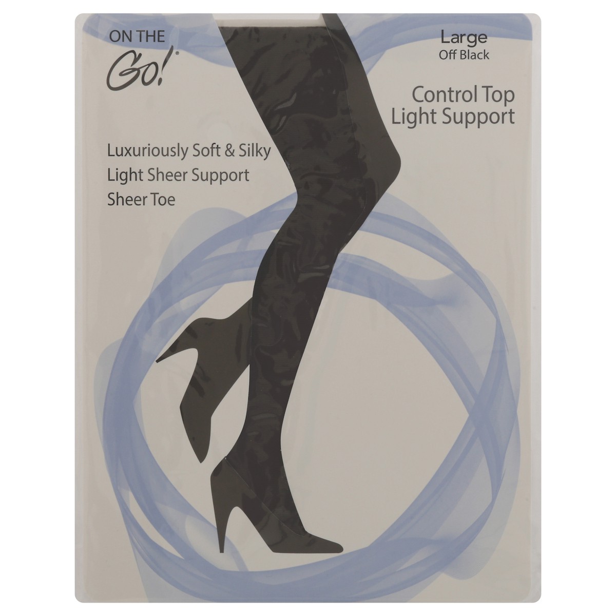 slide 7 of 11, Light Support Off Black Large 1 Count, 1 ct
