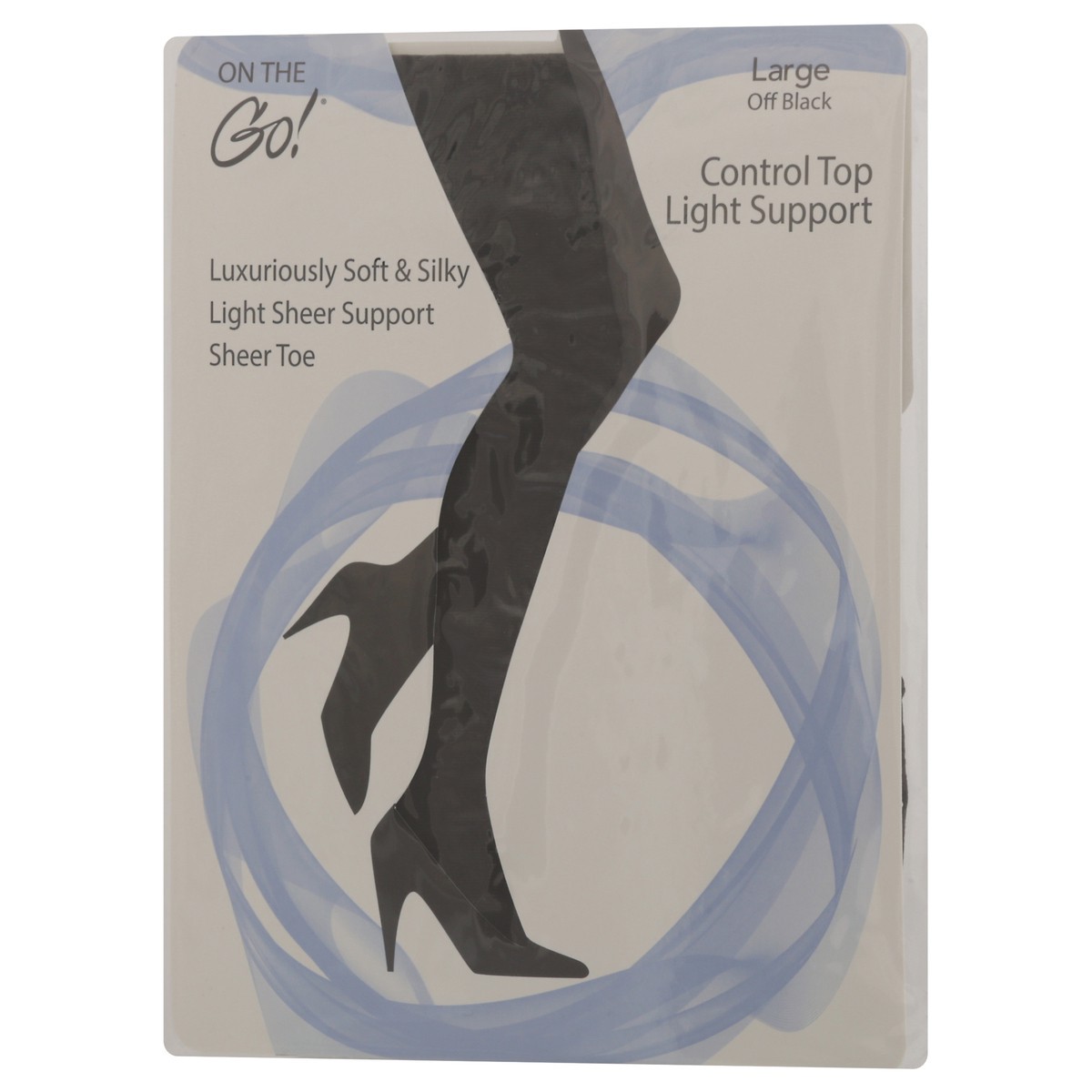 slide 9 of 11, Light Support Off Black Large 1 Count, 1 ct