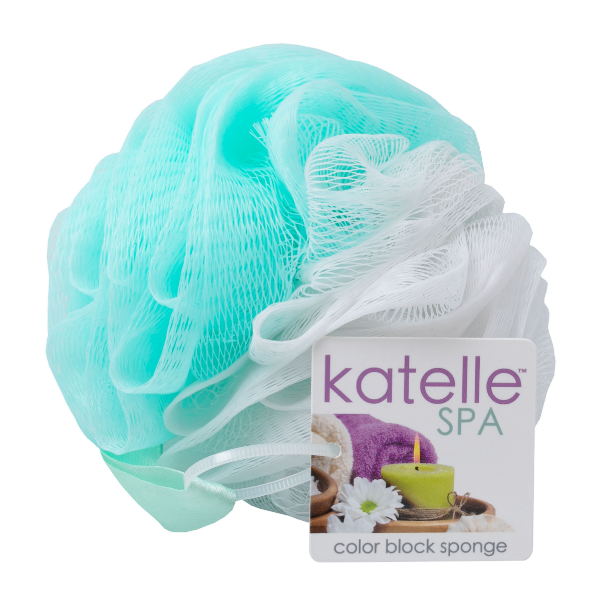 slide 1 of 13, Katelle Spa Color Block Sponge Assortment, 1 ct