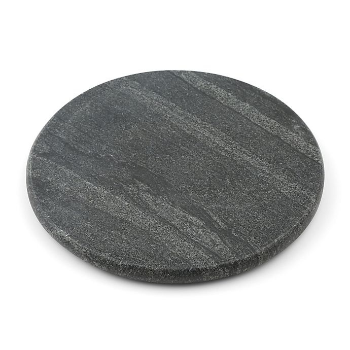 slide 1 of 1, Thirstystone Thristystone Round Marble Trivet - Black, 1 ct