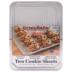 Handi-foil CrispBake Cookie Sheets 2 Each