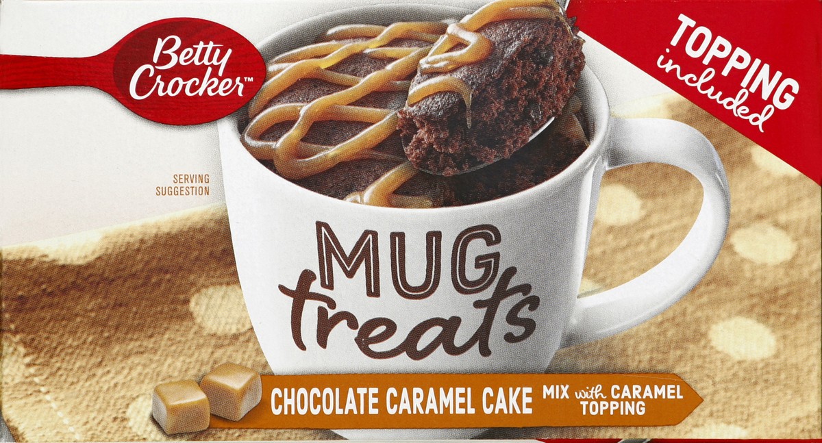 slide 2 of 6, Betty Crocker Chocolate Caramel Cake Mug Treats, 12.5 oz