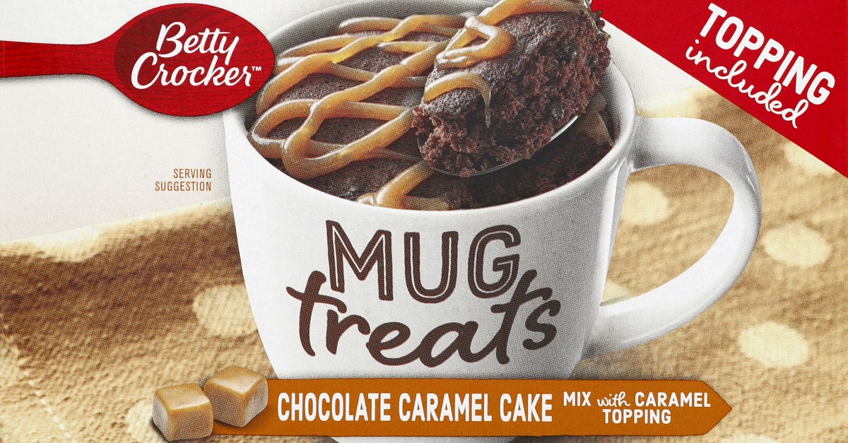 slide 4 of 6, Betty Crocker Chocolate Caramel Cake Mug Treats, 12.5 oz