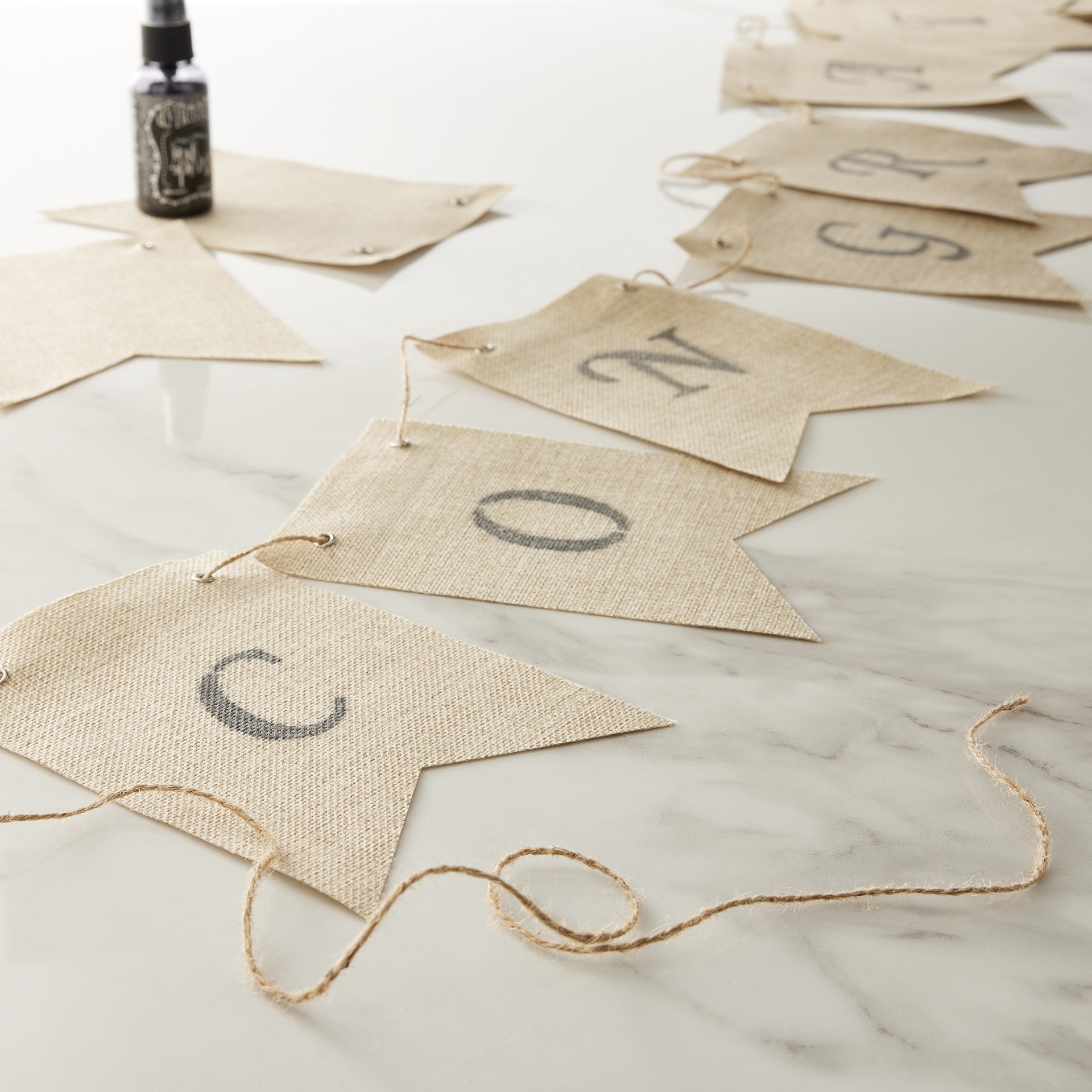 slide 3 of 3, 9ft. Burlap Banner By Recollections, 9 ft