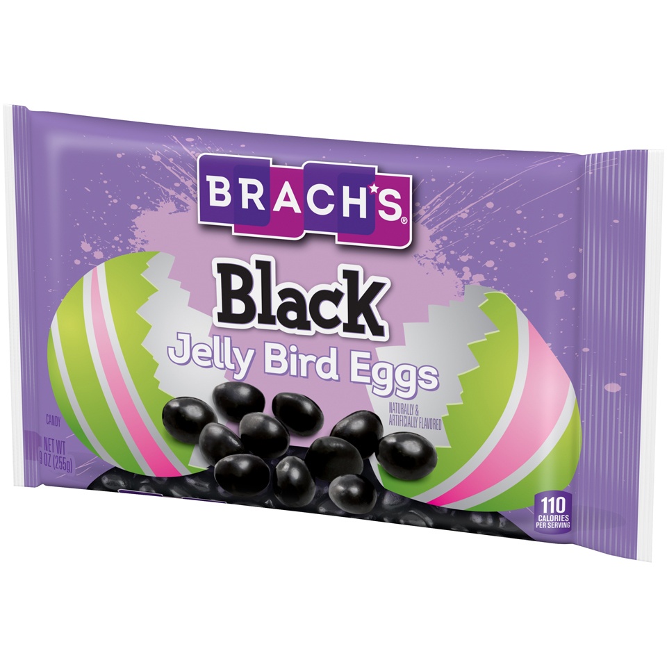 slide 3 of 8, Brach's Black Jelly Beans, 9 oz