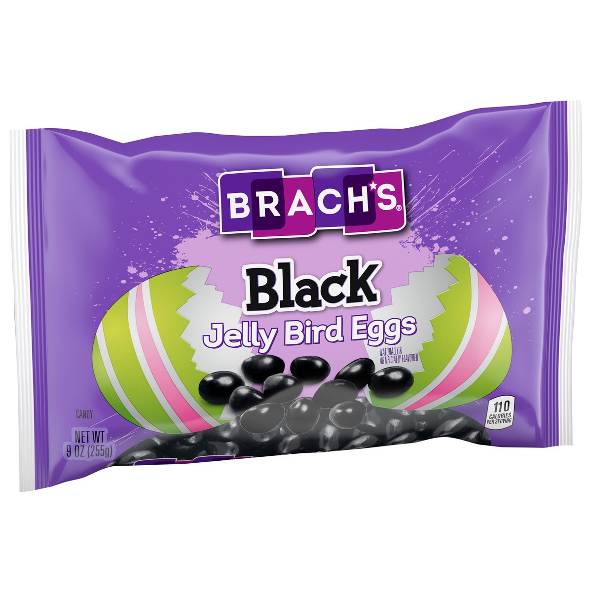 slide 10 of 13, BRACH'S 07109 155088 Black Jelly Bird Eggs LDB 3d 9oz No-PMT, 9 oz