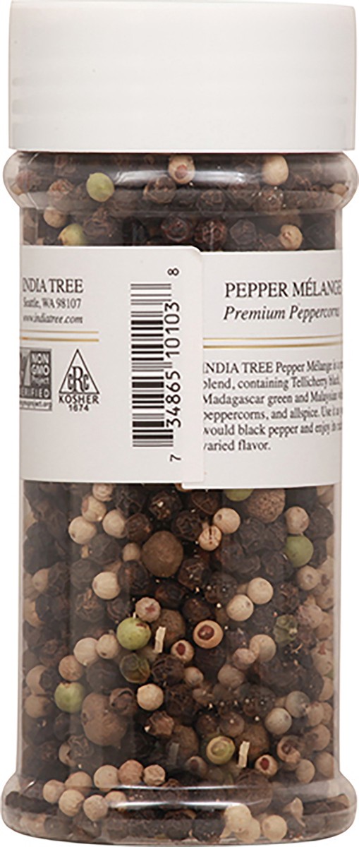 slide 8 of 9, India Tree Premium Peppercorns Pepper Melange 4.5 oz, 4.5 oz