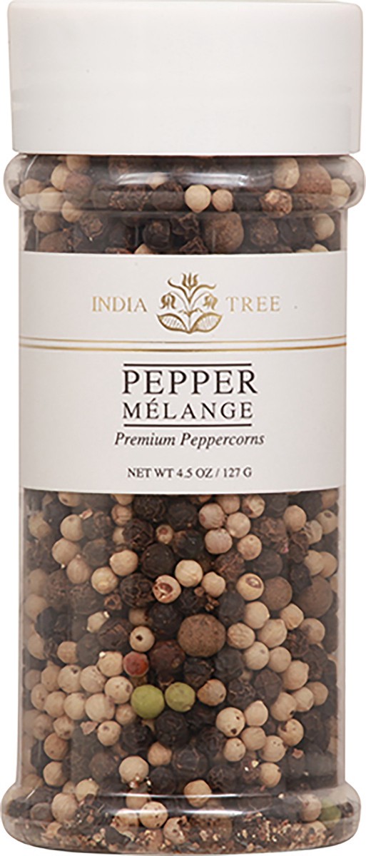 slide 3 of 9, India Tree Premium Peppercorns Pepper Melange 4.5 oz, 4.5 oz