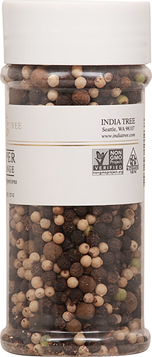 slide 4 of 9, India Tree Premium Peppercorns Pepper Melange 4.5 oz, 4.5 oz