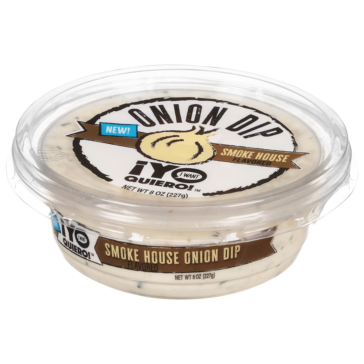 slide 4 of 4, ¡Yo Quiero! Smoke House Flavored Onion Dip 8 oz, 8 oz