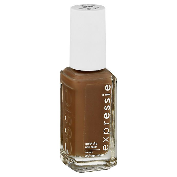 slide 2 of 4, essie expressie Quick-Dry Nail Polish - 80 Mid-Day Mocha - 0.33 fl oz, 0.33 oz