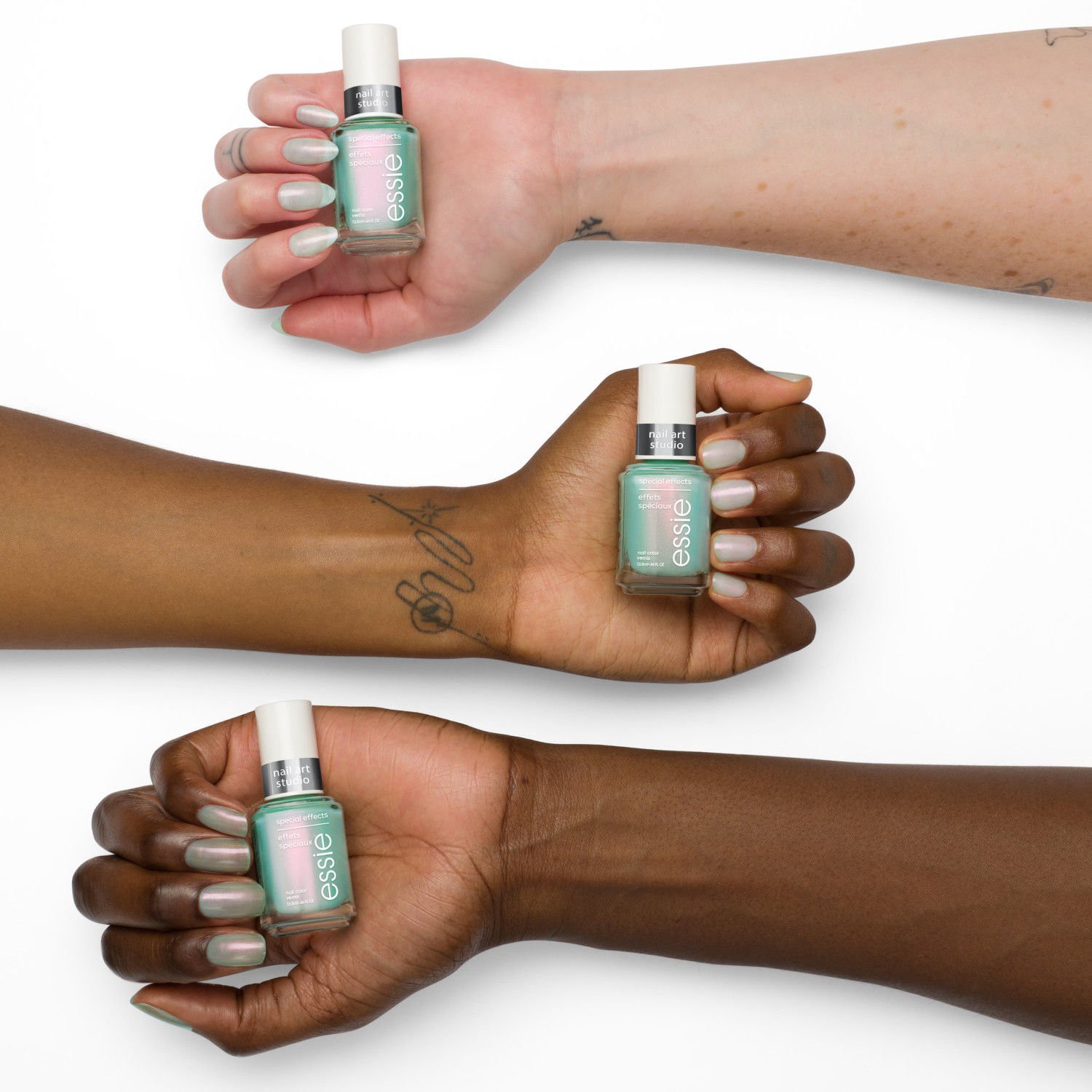 slide 3 of 8, Essie Nail Art Studio Polish, Mystic Marine, 0.46 oz