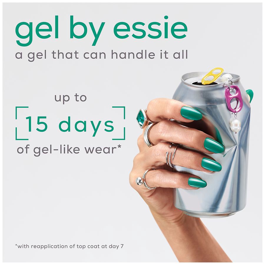 slide 2 of 5, essie gel couture Gel-Like Nail Polish, Longwear, Vegan Formula, 0.46 fl oz