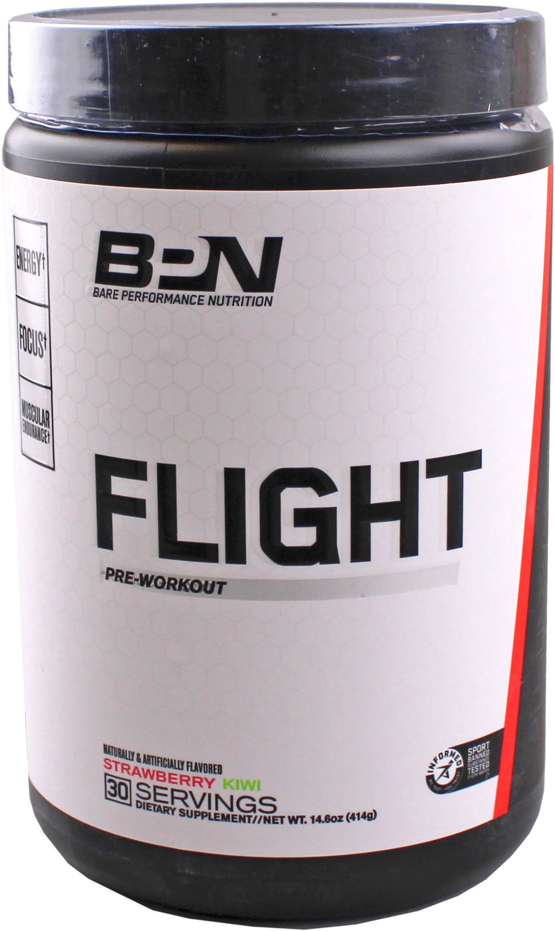 slide 1 of 1, Bare Performance Nutrition Strawberry Kiwi Flight, 14.8 oz