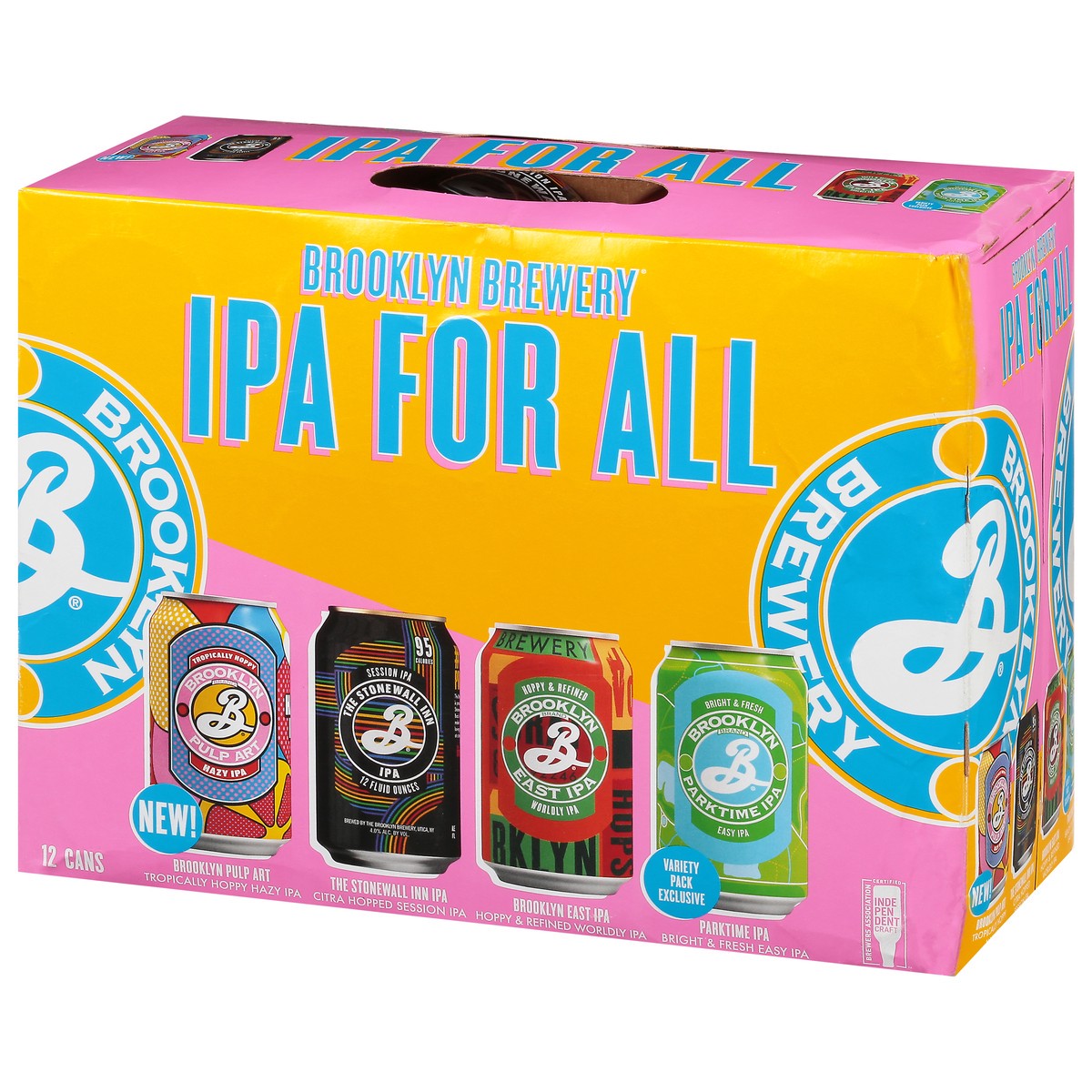 slide 9 of 9, Brooklyn Brewery Variety 12Pk Cans, 12 oz