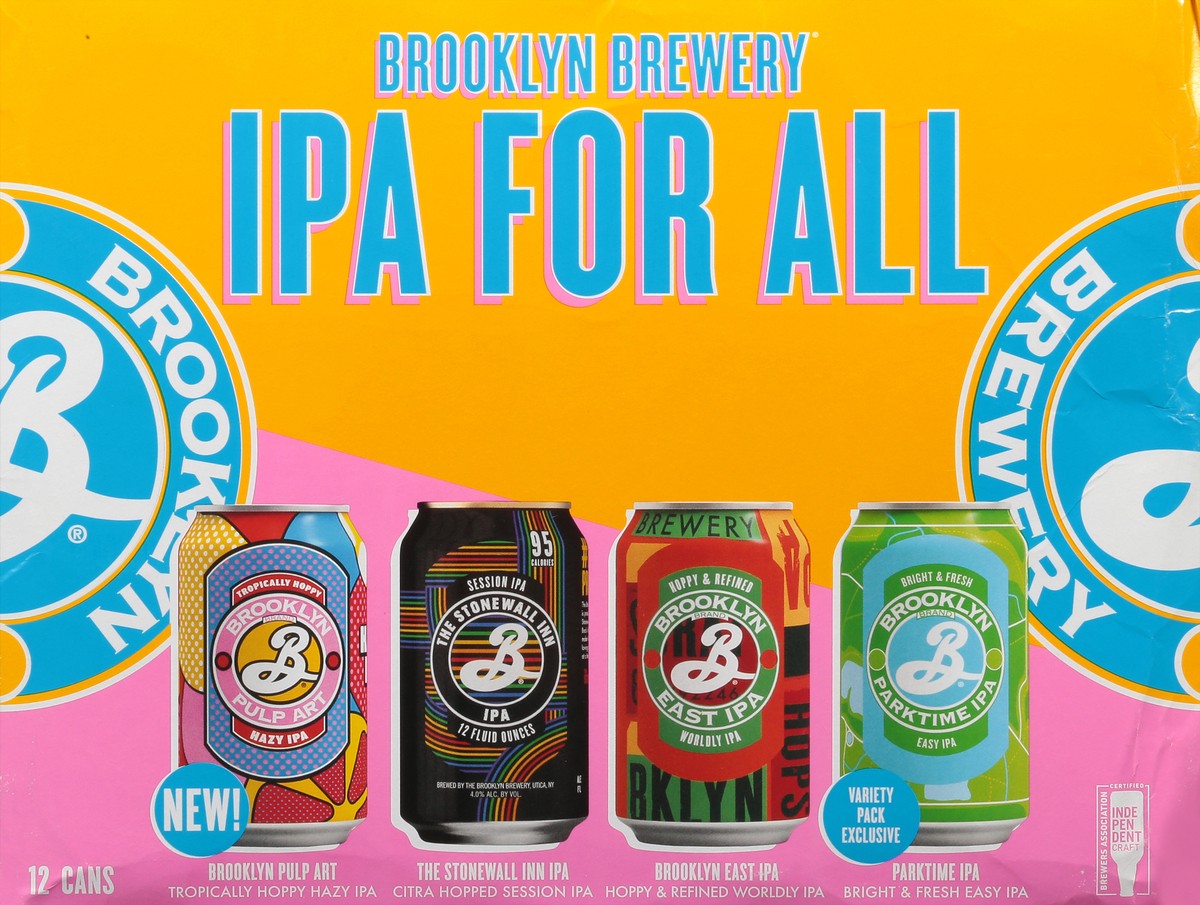 slide 2 of 9, Brooklyn Brewery Variety 12Pk Cans, 12 oz
