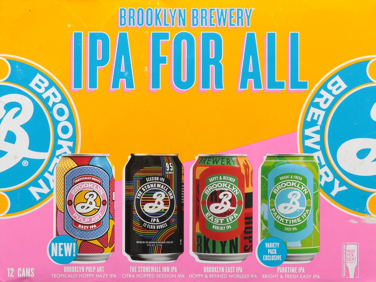 slide 3 of 9, Brooklyn Brewery Variety 12Pk Cans, 12 oz