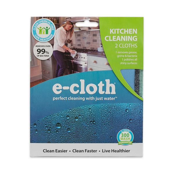 slide 1 of 2, E-Cloth Kitchen Pack Cleaning Cloths, 2 ct