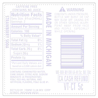 slide 4 of 5, Towne Club Strawberry Soda Glass Bottle - 16 fl oz, 16 fl oz