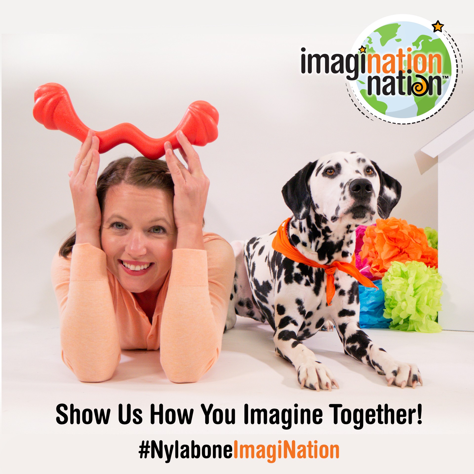 slide 10 of 10, Nylabone Creative Play Eggi Dog Treat Toy Blue Large/Giant - Up to 50 lbs.(1 Count), 1 ct