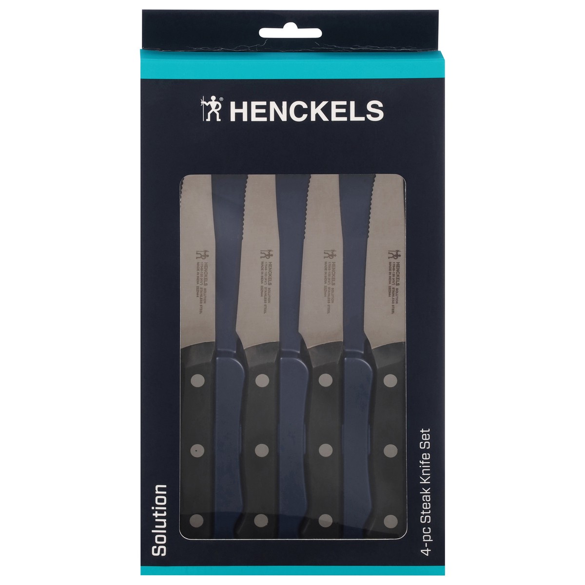 slide 1 of 12, Henckels Steak Knife Set 4 Pieces 1 ea, 4 ct