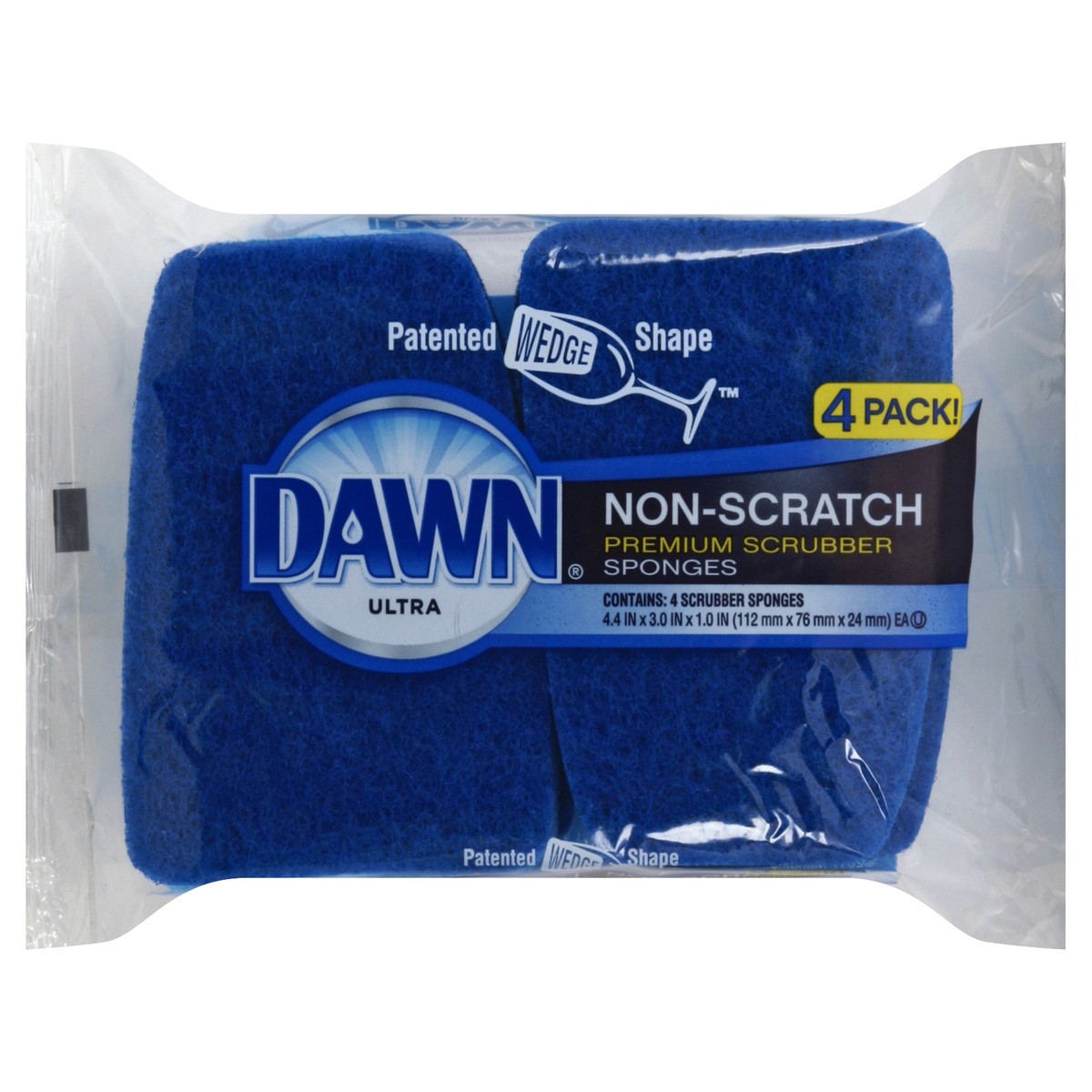 slide 3 of 5, Dawn Non-Scratch Sponge, 1 ct