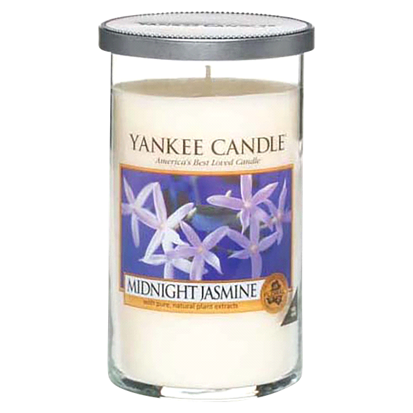 slide 1 of 1, Yankee Candle Candle, Midnight Jasmine, 12 oz