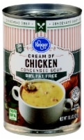 slide 1 of 1, Kroger 98% Fat Free Condensed Cream Of Chicken Soup, 10.5 oz