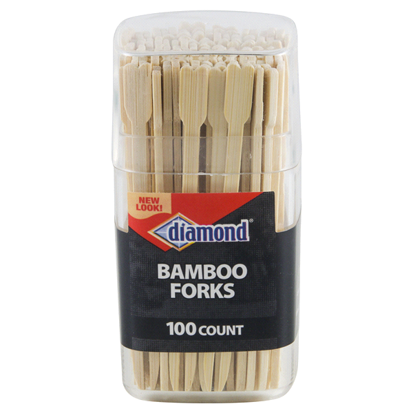 slide 1 of 1, Diamond Bamboo Toothpicks, 100 ct