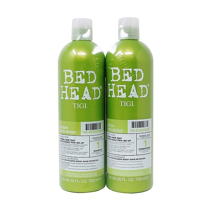 slide 1 of 1, TIGI Bed Head Urban Antidotes Shampoo & Conditioner, 25.36 oz