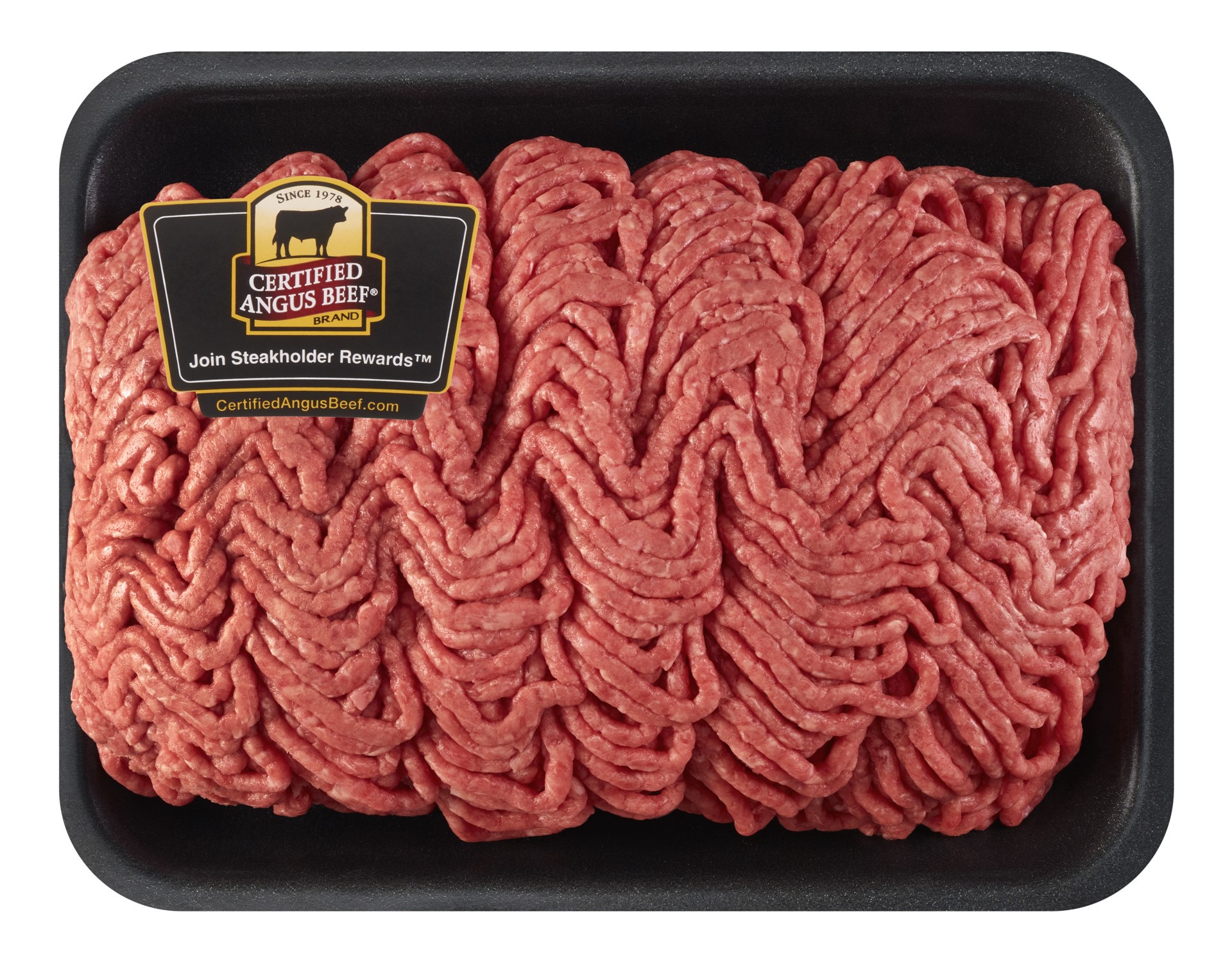 slide 1 of 1, Certified Angus Beef Ground Sirloin, per lb