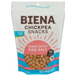 Biena Value Pack Himalayan Pink Salt Chickpea Snacks 12 oz
