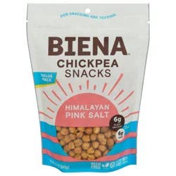 Biena Value Pack Himalayan Pink Salt Chickpea Snacks 12 oz