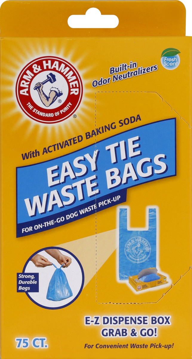 slide 4 of 4, ARM & HAMMER Waste Bags 75 ea, 75 ct