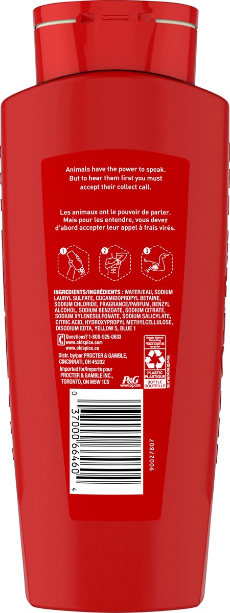 slide 2 of 3, Old Spice Body Wash for Men, NightPanther, Long Lasting Lather, 21 FL OZ, 21 fl oz