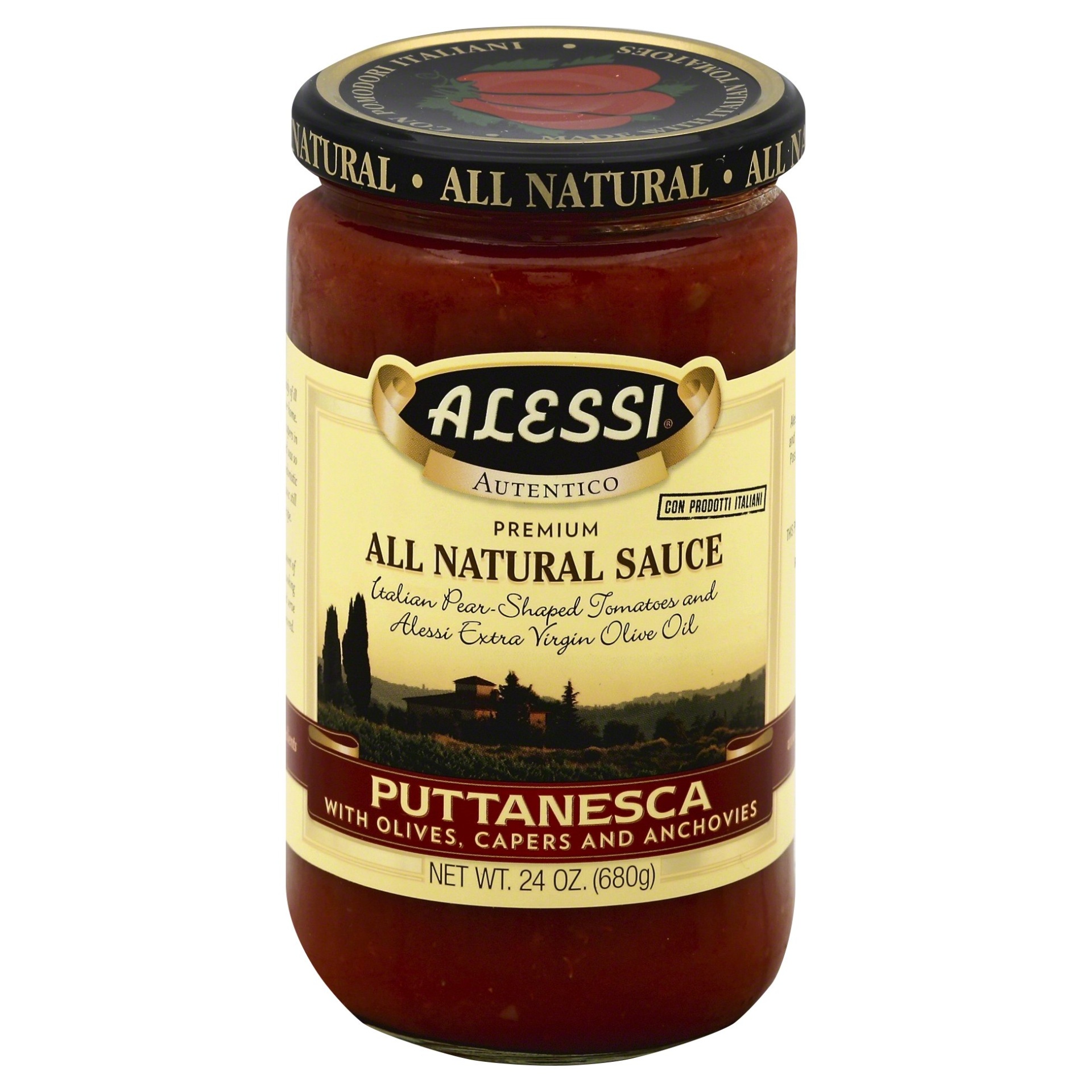 slide 1 of 1, Alessi Pasta Sauce 24 oz, 24 oz