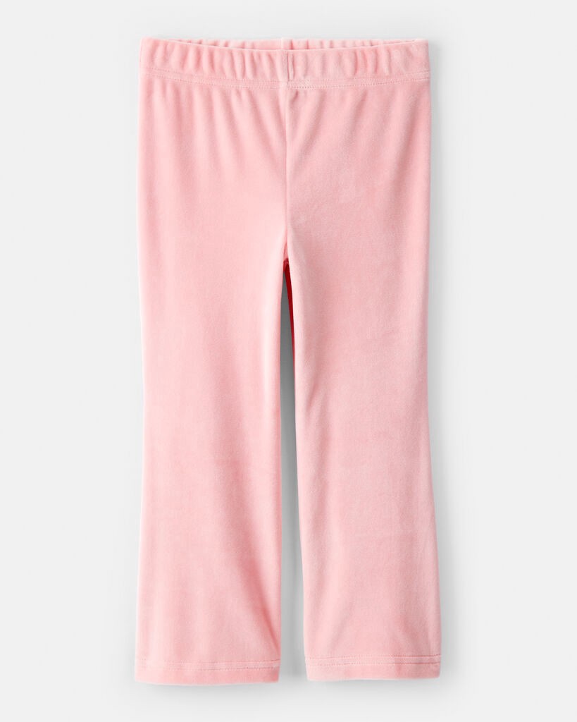 slide 2 of 4, Carter's Carters Toddler Girl Bear Velour Hoodie & Pant Set - Pink Pink 2T, 1 ct