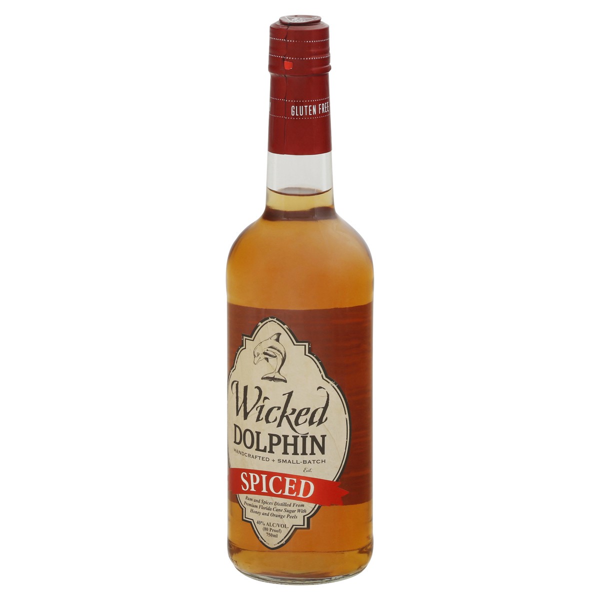 slide 4 of 10, Wicked Dolphin Spiced Rum 750 ml, 750 ml