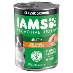 Proactive Health Adult Classic Ground with Chicken & Whole Grain Rice Dog Food 13.0 oz